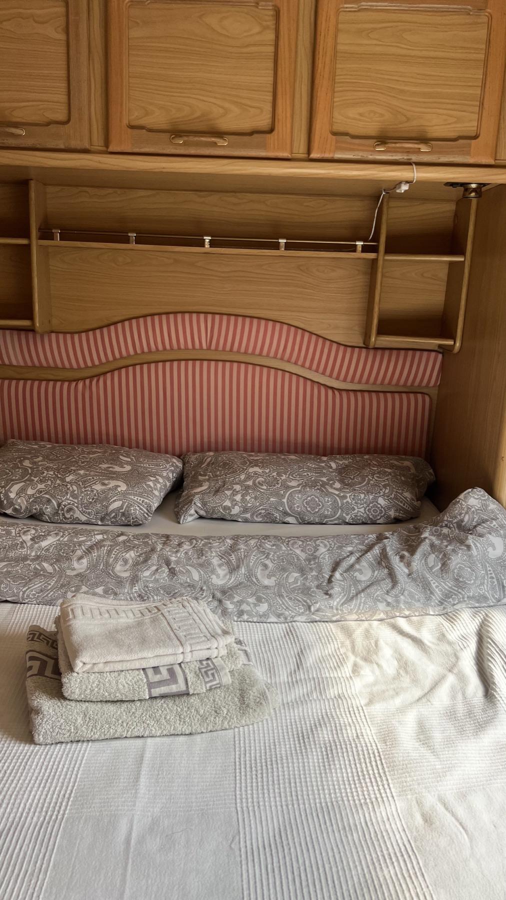 Caravan 1 volunteer accommodation at Mayday Algarve