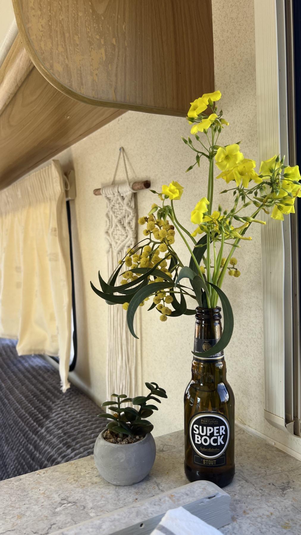 Caravan 1 volunteer accommodation at Mayday Algarve