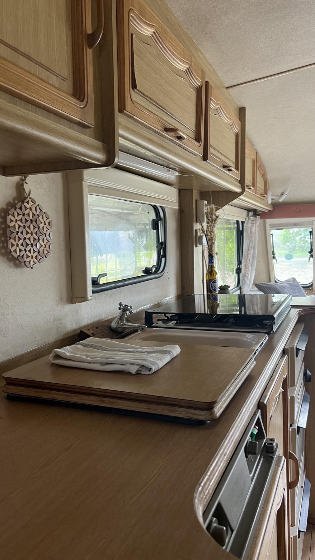 Caravan 2 volunteer accommodation at Mayday Algarve