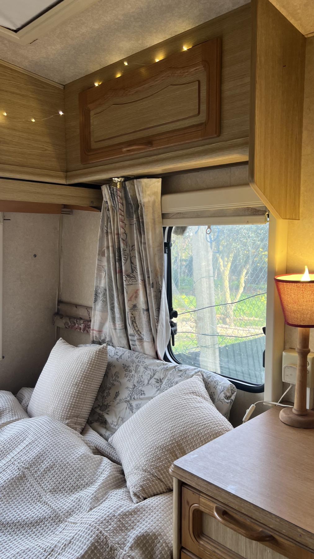 Caravan 2 volunteer accommodation at Mayday Algarve