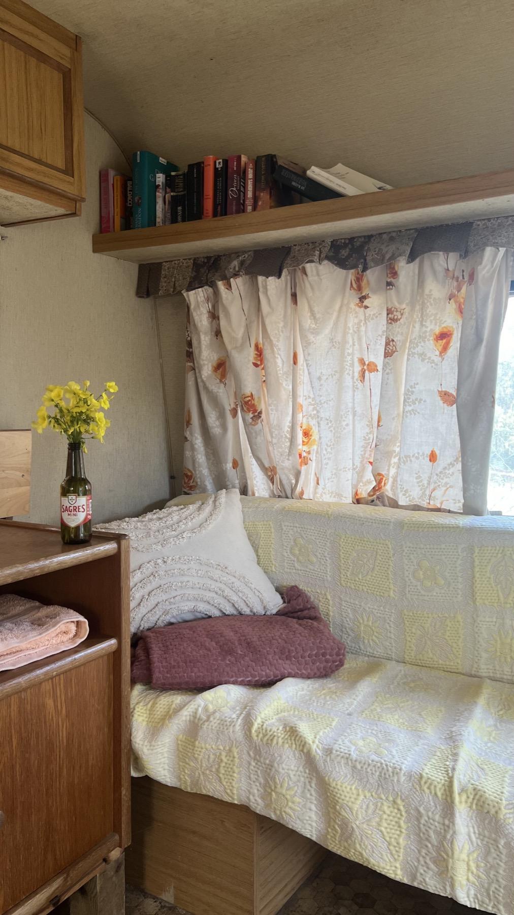 Caravan 3 volunteer accommodation at Mayday Algarve