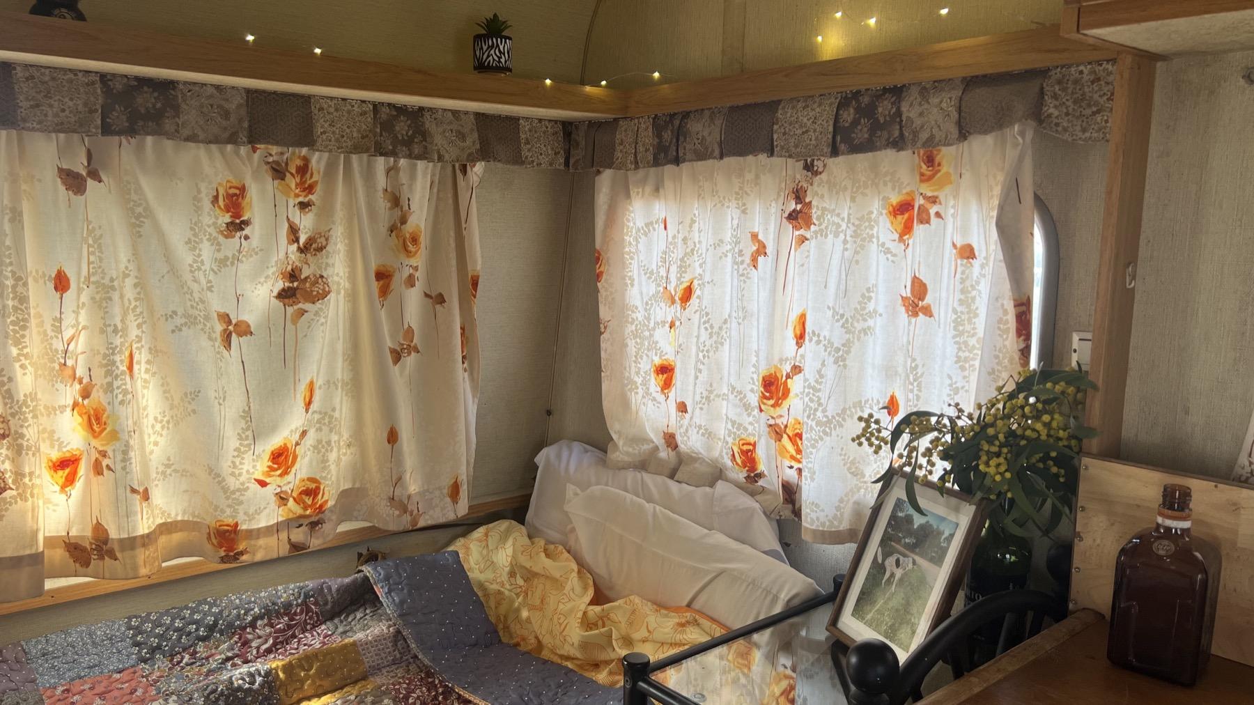 Caravan 3 volunteer accommodation at Mayday Algarve