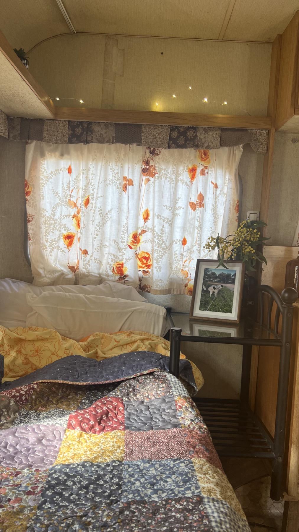 Caravan 3 volunteer accommodation at Mayday Algarve
